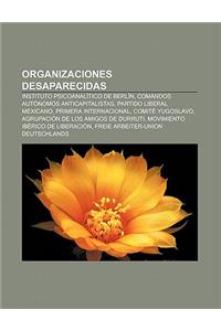 Organizaciones Desaparecidas