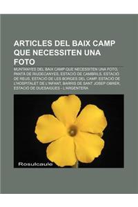 Articles del Baix Camp Que Necessiten Una Foto