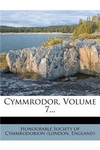 Cymmrodor, Volume 7...