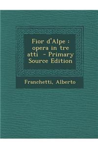 Fior D'Alpe
