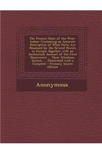 The Present State of the West-Indies