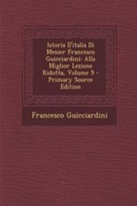 Istoria D'Italia Di Messer Francesco Guicciardini
