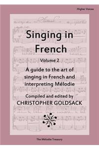 Singing in French, volume 2 - higher voices
