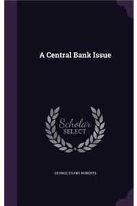 A Central Bank Issue