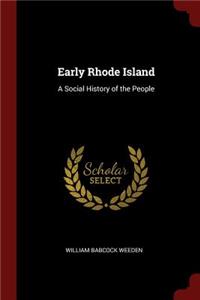 Early Rhode Island