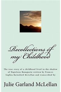 Recollections of my Childhood