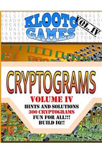 KLOOTO Games CRYPTOGRAMS Vol. IV