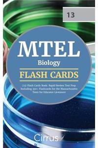 MTEL Biology (13) Flash Cards Book 2019-2020