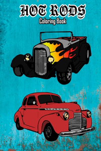 Hot Rods Coloring Book