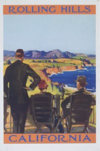 The Vintage Journal Porch on Headlands, Rolling Hills, California