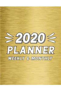 2020 Planner Weekly & Monthly