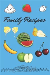 Family Recipes Book