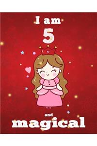 unicorn journal i am 5 and magical