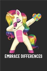 Dabbing Unicorn Embrace Differences