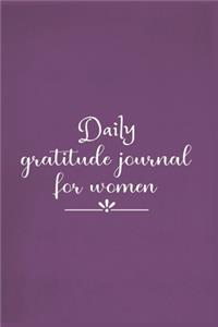 Daily Gratitude Journal For Women