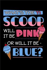 What's the Scoop Will It Be Pink Or Will It Be Blue?