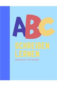 Alphabet schreiben lernen
