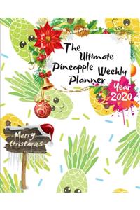 The Ultimate Merry Christmas Pineapple Weekly Planner Year 2020