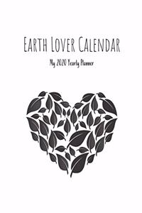 Earth Lover Calendar - My 2020 Yearly planner