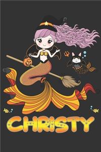 Christy: Christy Halloween Beautiful Mermaid Witch, Create An Emotional Moment For Christy?, Show Christy You Care With This Personal Custom Gift With Christ