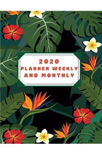 2020 Planner Weekly And Monthly