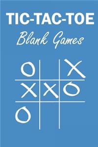 Tic Tac Toe Blank Games