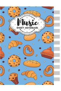 Music Sheet Notebook