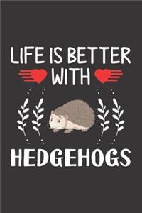 Life Is Better With Hedgehogs