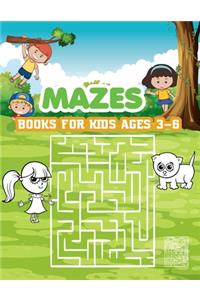 Mazes books for kids ages 3-6