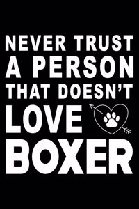 Never trust a person that does not love Boxer