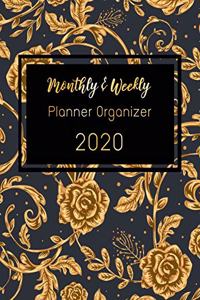 Monthly & Weekly Planner Organizer