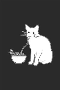 Cat With Ramen