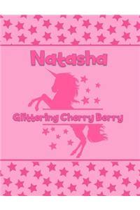 Natasha Glittering Cherry Berry