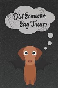 Vizsla Lined Notebook