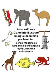 Italiano-Xhosa Dizionario illustrato bilingue di animali per bambini