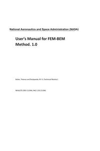 User's Manual for Fem-Bem Method. 1.0