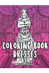 Coloring Book Dresses