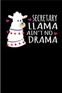 Secretary Llama Ain't No Drama