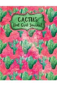 Cactus Dot Grid Journal