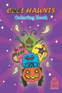 COOL HAUNTS Coloring Book