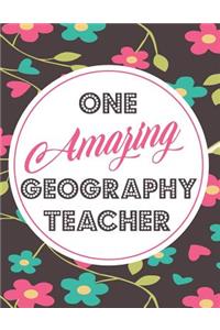 One Amazing Geography Teacher