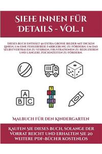 Malbuch für den Kindergarten (Siehe innen für Details - Vol. 1)