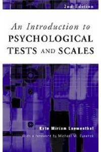 Introduction to Psychological Tests and Scales