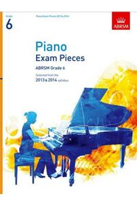 Piano Exam Pieces 2013 & 2014, ABRSM Grade 6