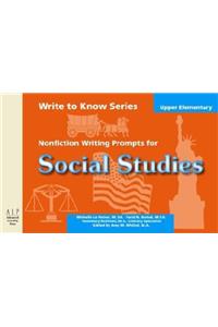 Nonfiction Writing Prompts for Upper Elementary Social Studies