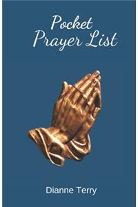 Pocket Prayer List