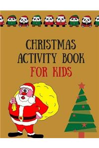 Christmas Activity Book For Kids