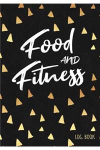Food And Fitness Log Book