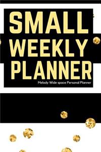 Melody Small Weekly Planner