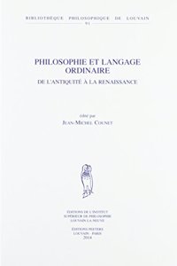Philosophie Et Langage Ordinaire